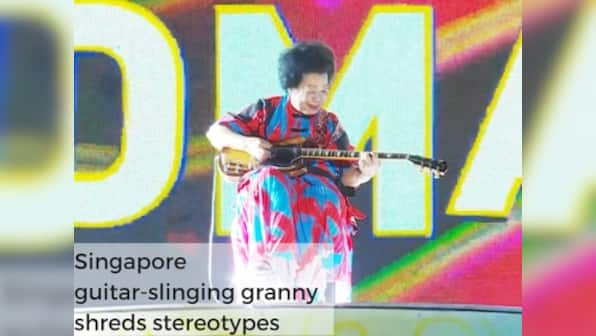 Watch: Guitar-slinging Singapore granny shreds stereotypes