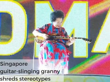 Watch: Guitar-slinging Singapore granny shreds stereotypes