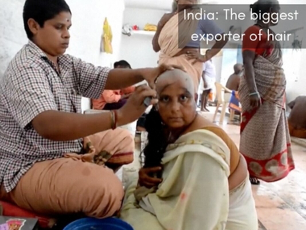 Watch: Why India is the world's biggest exporter of human hair-India News ,  Firstpost