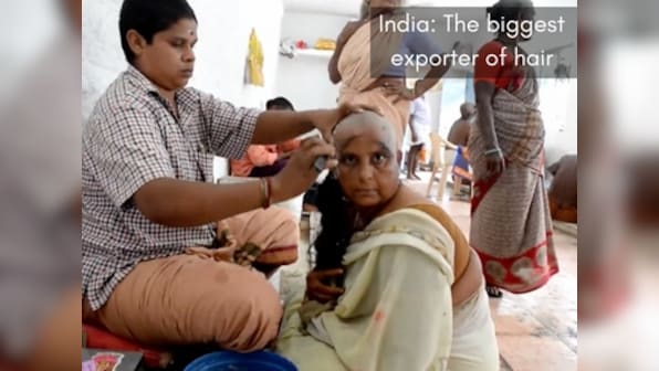 Watch: Why India is the world's biggest exporter of human hair