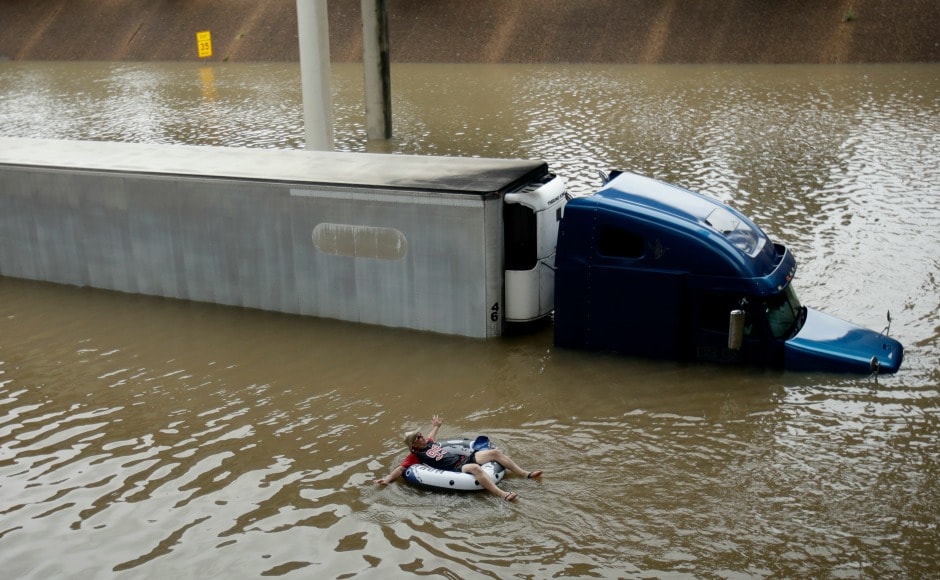 Hurricane Harvey left a trail of destruction as it swept through Texas, pummelling the region with heavy rains and claiming at least 5 lives since making landfall on the Unites States' Gulf Coast. AP Hurricane Harvey left a trail of destruction as it swept through Texas, pummelling the region with heavy rains and claiming at least 5 lives since making landfall on the Unites States' Gulf Coast. AP