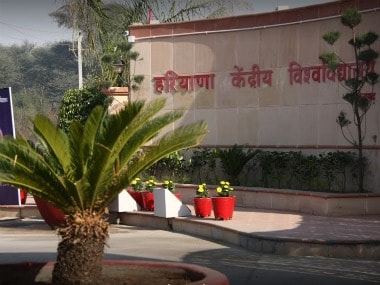 Image of Central University of Haryana. Courtesy: Haryana university