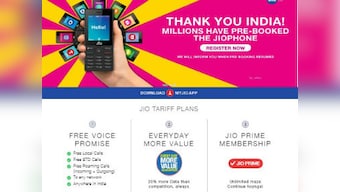 JioPhone pre-booking reaches the million mark; will resume next round of registrations soon