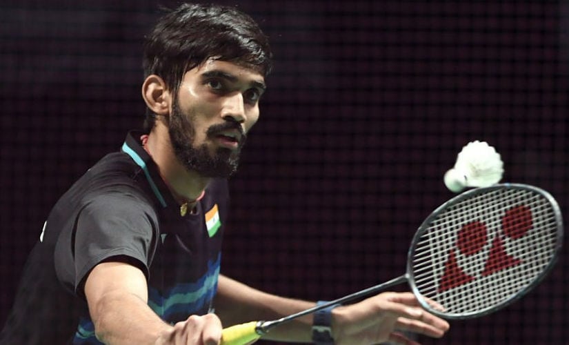 File image of Kidambi Srikanth in action.