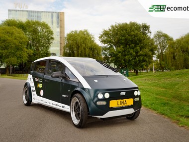 Dutch students have developed a lightweight biodegradable electric car Dutch students have developed a lightweight biodegradable electric car