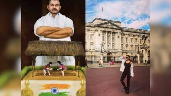 Dangal cake by Dubai bakery, Sonakshi celebrates I-Day at Buckingham Palace: Social Media Stalkers' Guide