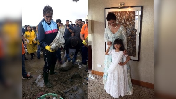 Amitabh Bachchan cleans up Mumbai beach, Aishwarya-Aaradhya at IFFM : Social Media Stalkers' Guide