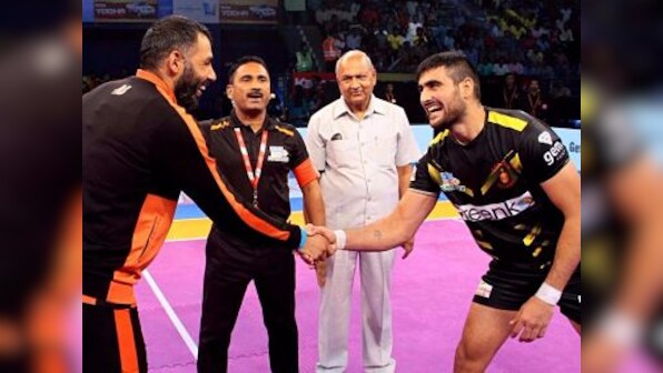 Pro Kabaddi League 2017: Telugu Titans win first match in three weeks; Haryana Steelers edge past hosts