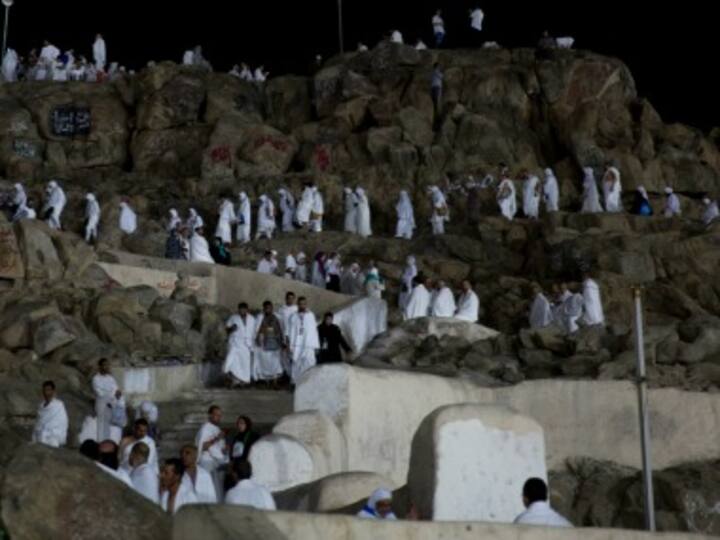 Two million pilgrims throng Saudi Arabia's Mount Arafat for Hajj on second day