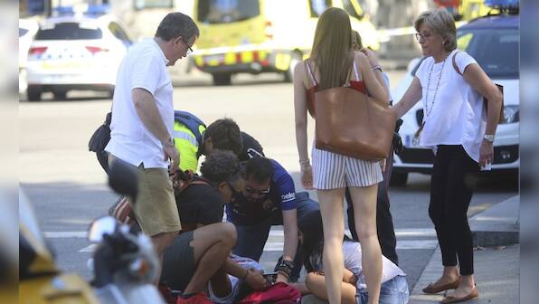 Barcelona terror attack: Van ploughs into crowd in Las Ramblas district; 13 dead, 100 hurt