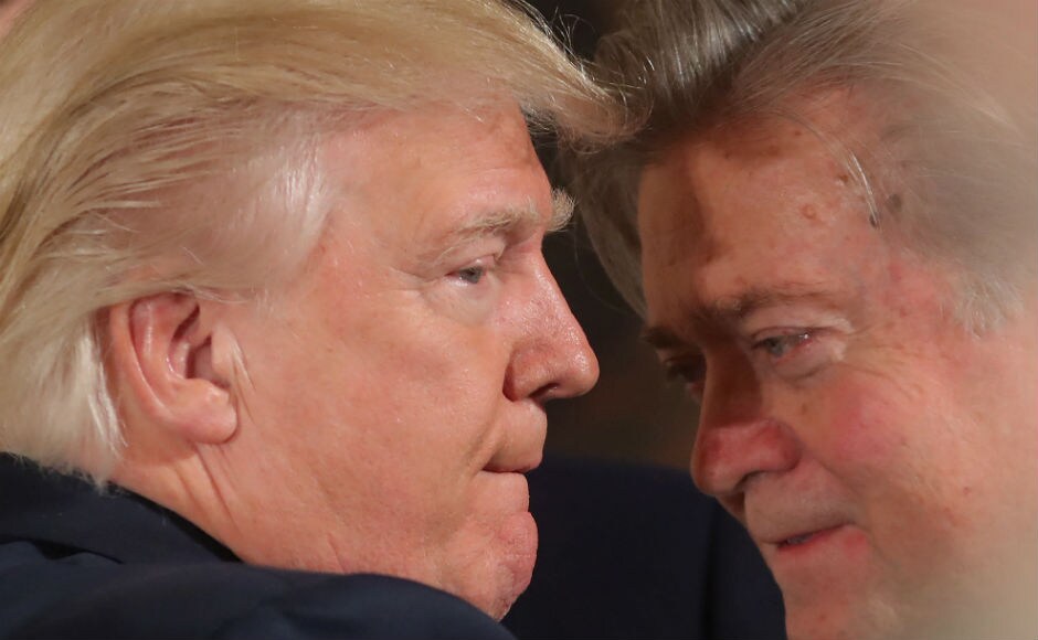 Bannon became the fifth high-profile casualty in Trump's inner circle in just six months. Reuters