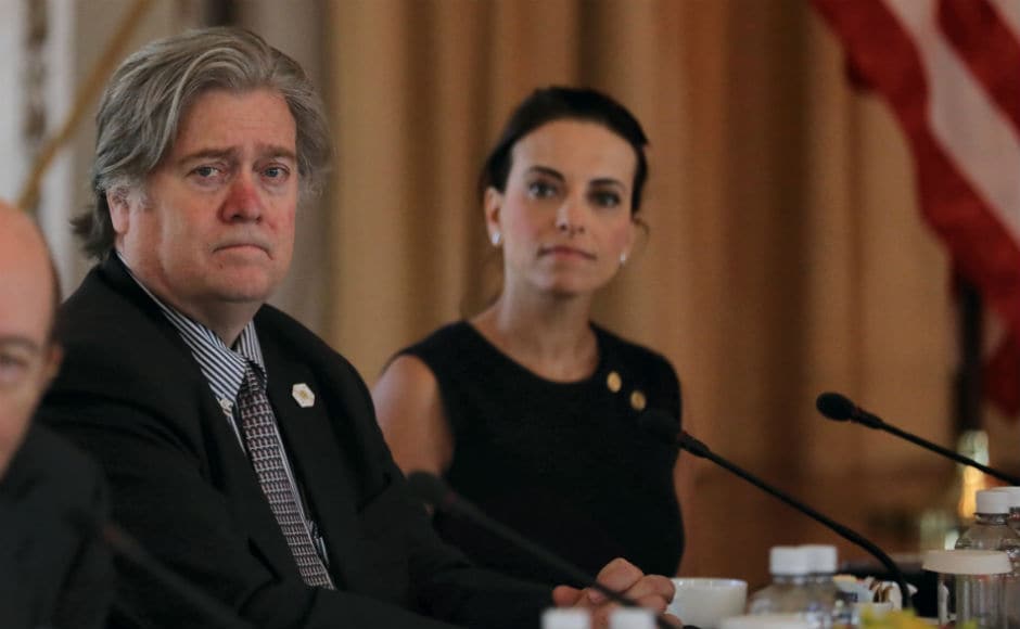 In an interview to a conservative website on Friday, Bannon, said that the Trump presidency is over. "The Trump presidency that we fought for, and won, is over," he said. Reuters
