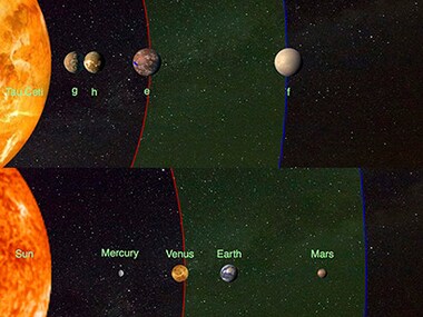 Four Earth-sized exoplanets discovered in orbit around tau Ceti, the closest Sun-like star