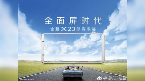 Vivo X20, showing a bezel-less display, revealed thanks to leaked FIFA promo posters