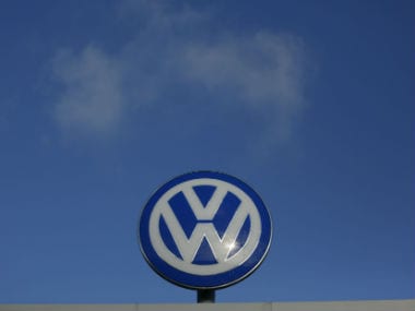 Volkswagen logo. Reuters.