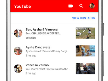 Google introduces video sharing and chat directly in the YouTube mobile app for Android and iOS Google introduces video sharing and chat directly in the YouTube mobile app for Android and iOS