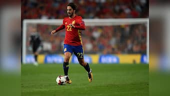 FIFA 2018 World Cup qualifiers: Isco's double strike and Alvaro Morato's late goal help Spain defeat Italy