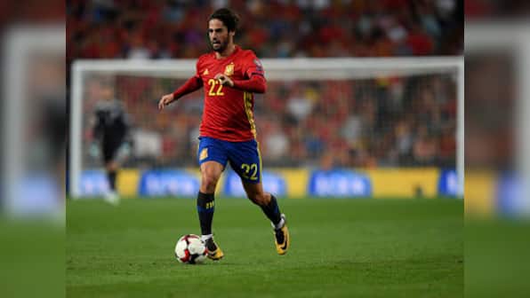 FIFA 2018 World Cup qualifiers: Isco's double strike and Alvaro Morato's late goal help Spain defeat Italy