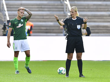 Bundesliga: Bibiana Steinhaus creates history, becomes 1st female referee to officiate in Europe's top league Bundesliga: Bibiana Steinhaus creates history, becomes 1st female referee to officiate in Europe's top league