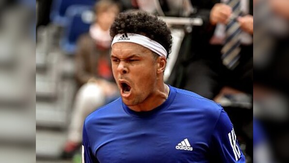 Davis Cup: Jo-Wilfried Tsonga beats Serbia's Dusan Lajovic to send France into World Group final