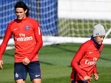 Ligue 1: PSG coach Unai Emery plays down tension between Neymar and Edinson Cavani, calls it normal