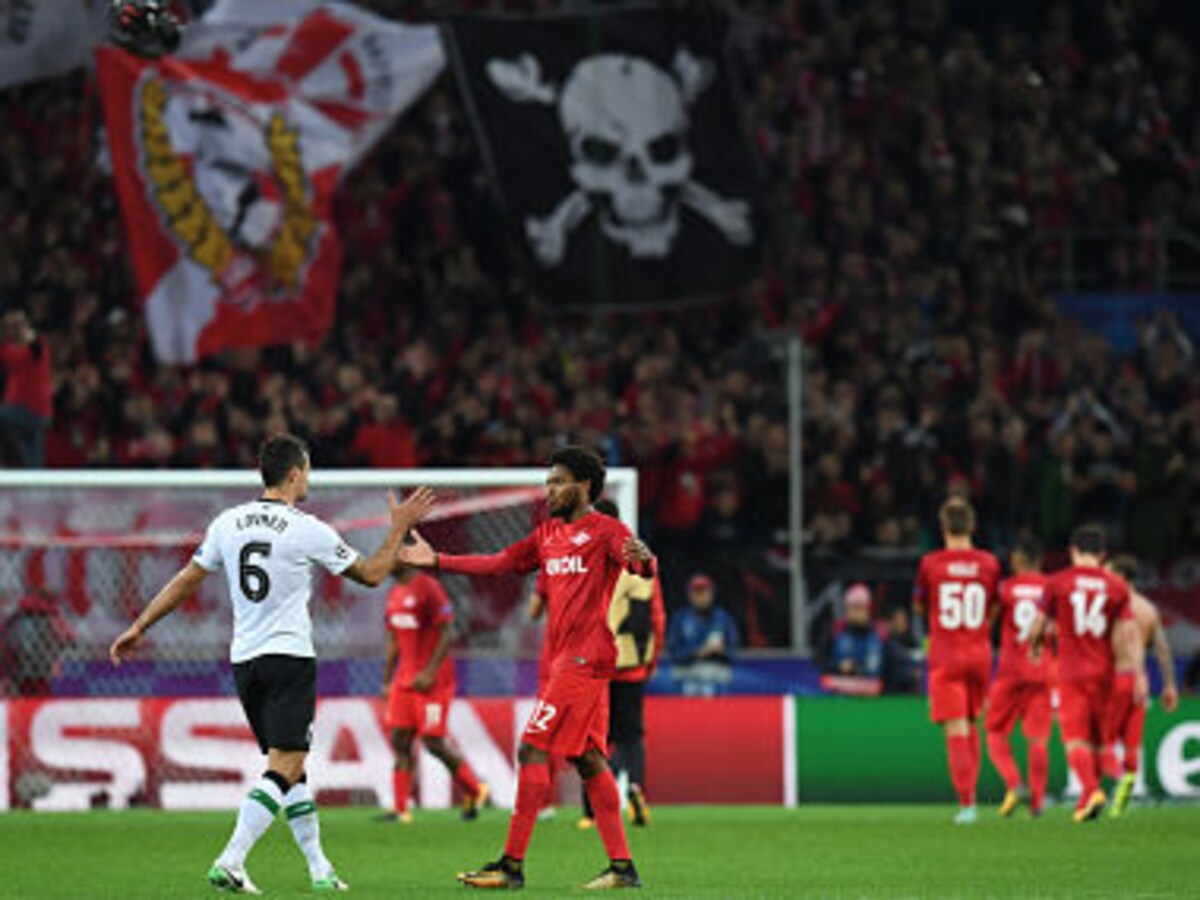 Spartak Moscow charged by UEFA over banners, fireworks