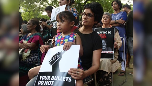 Portrait of a protest: Notes from the Gauri Lankesh, Not In My Name, JNU rallies