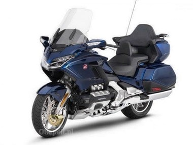 Leaked press images of the new Honda Gold Wing reveal full LED headlamps and a new suspension