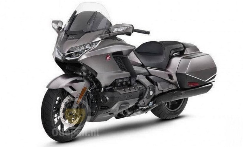 Grey variant of the 2018 Honda Goldwing. Image: Oliepeil.nl