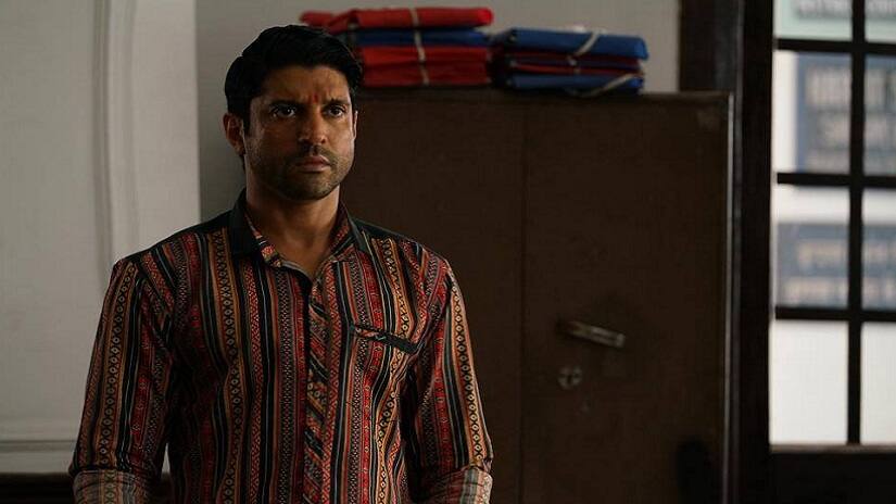 Farhan Akhtar in Lucknow Central. Image via Facebook