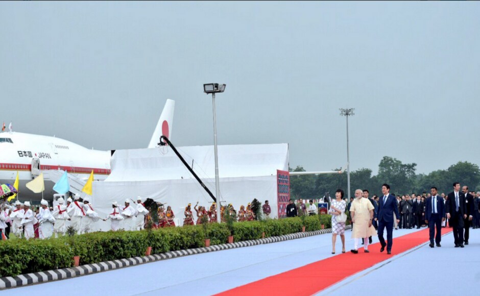 During the high-profile visit, the twin cities of Ahmedabad and Gandhinagar will hold a slew of programmes while Modi will host a traditional Gujarati dinner for them at a hotel in the old city area. Twitter@RaveeshKumar During the high-profile visit, the twin cities of Ahmedabad and Gandhinagar will hold a slew of programmes while Modi will host a traditional Gujarati dinner for them at a hotel in the old city area. Twitter@RaveeshKumar