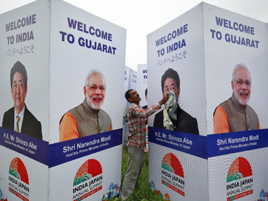 Chart: Despite Narendra Modi-Shinzo Abe friendship, sharp fall in India-Japan trade under NDA Chart: Despite Narendra Modi-Shinzo Abe friendship, sharp fall in India-Japan trade under NDA