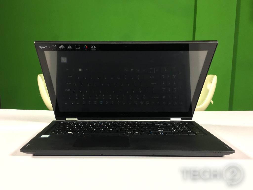  Acer Spin 3 SP315-51 laptop review: Disappointing performance makes this a tough sell
