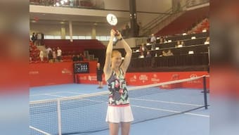 Quebec City: Alison Van Uytvanck clinches first WTA title after dramatic three-set win over Timea Babos