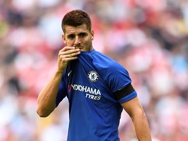 File image of Chelseas Alvaro Morata. Reuters