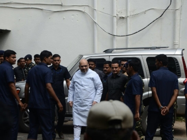 Naroda Gaam case: Amit Shah appears in SIT court as defence witness for former BJP minister Maya Kodnani Naroda Gaam case: Amit Shah appears in SIT court as defence witness for former BJP minister Maya Kodnani