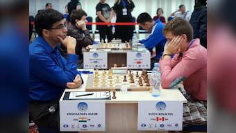 FIDE World cup 2017: Viswanathan Anand hurt by tactical error, P Harikrishna on back foot after drab draw