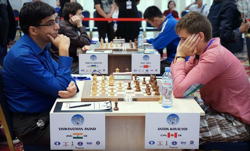 When Adhiban (L) took on Ian Nepomniachtchi. When two uncompromising players meet each other, you often see the Najdorf being played! Amruta Mokal