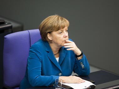 German chancellor Angela Merkel pledges 'fresh start' for Europe with new government German chancellor Angela Merkel pledges 'fresh start' for Europe with new government