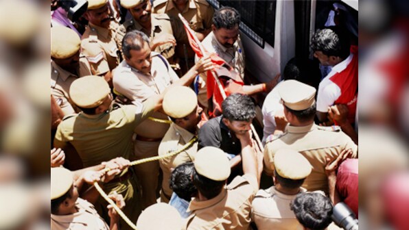 Political parties, pro-Tamil outfits protest over Anitha's suicide across state, demand NEET to be withdrawn