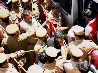 Political parties, pro-Tamil outfits protest over Anitha's suicide across state, demand NEET to be withdrawn Political parties, pro-Tamil outfits protest over Anitha's suicide across state, demand NEET to be withdrawn