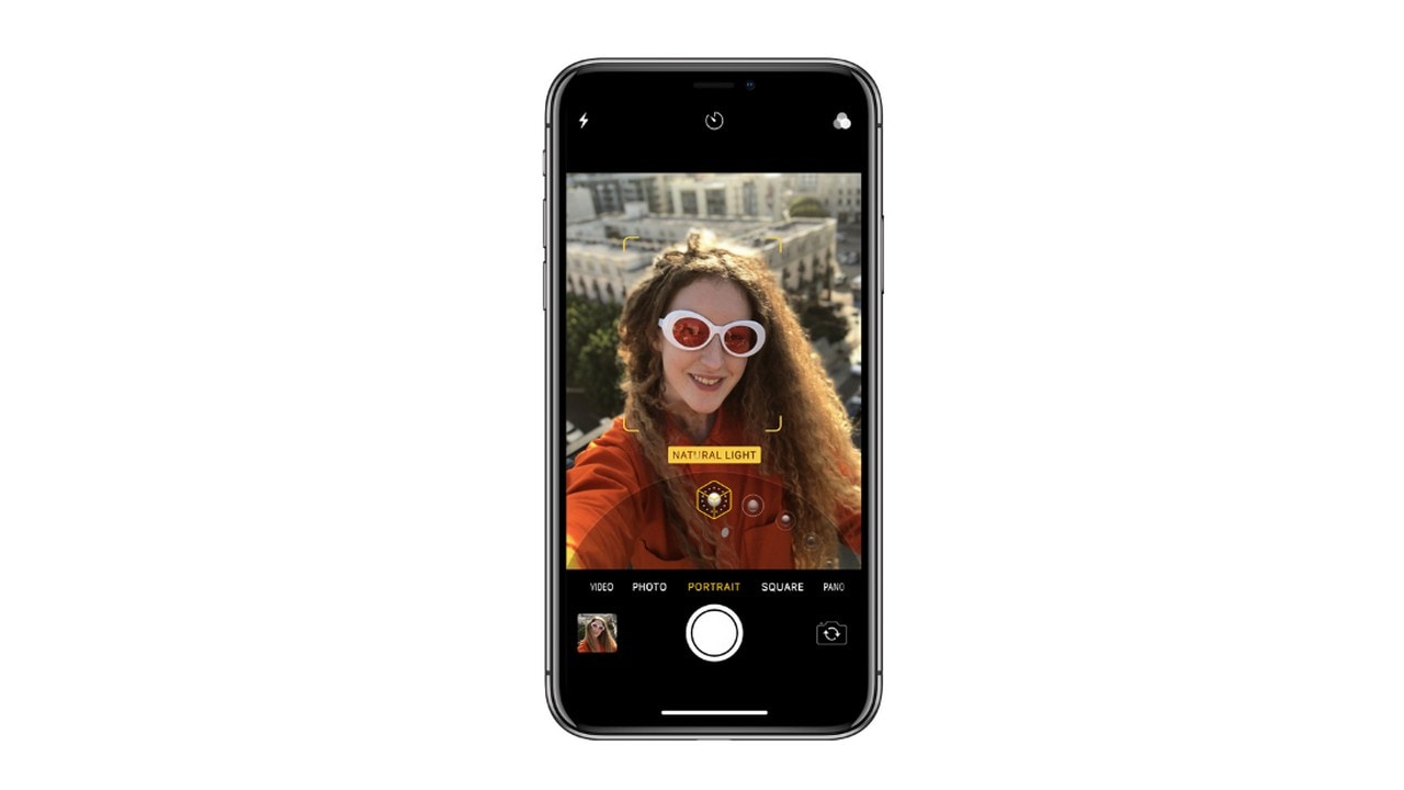 The Portrait Lighting using TrueDepth camera on the Apple iPhone X