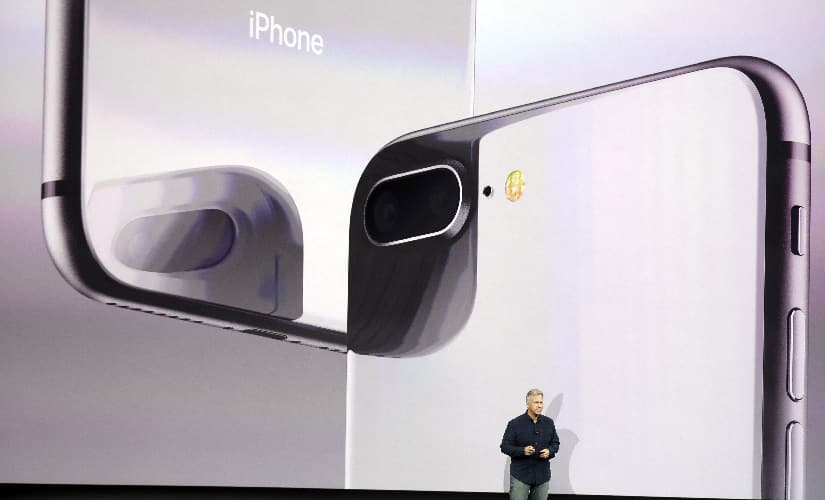 Phil Schiller wasted no time to launch the Apple iPhone 8 along with the 8 Plus. Image Credit: AP.