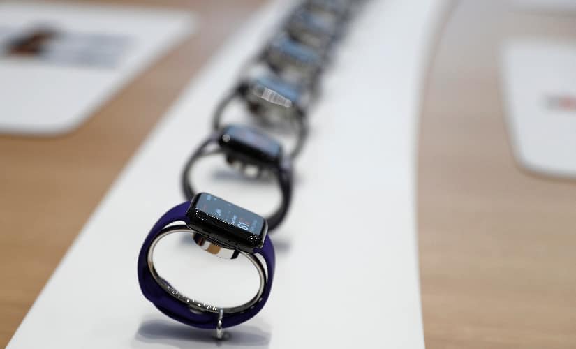 The first product that the company announced was the Apple Watch Series 3. Image Credit: Reuters.