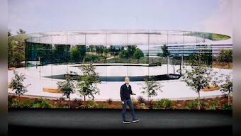 Here's a look at the Apple Park campus and the Steve Jobs Theatre