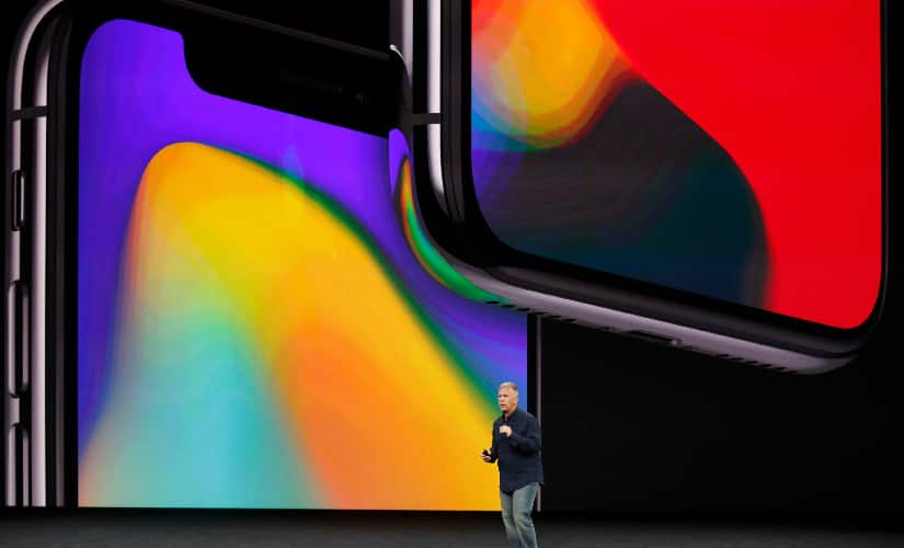 After the launch of Apple iPhone 8 and 8 Plus, Phil Schiller introduced the iPhone x during a launch event. Image Credit: Reuters