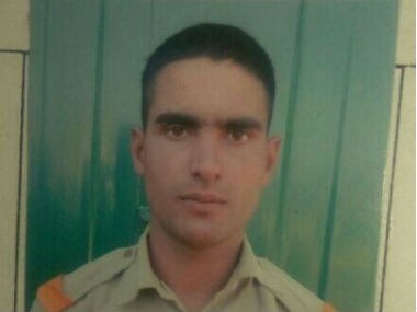 File image of slain BSF jawan Rameez Parray. Twitter @adityarajkaul