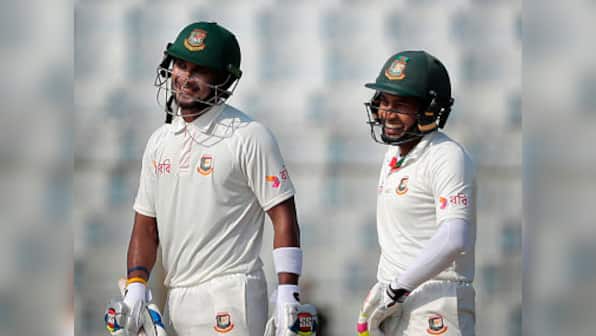 Bangladesh vs Australia: Mushfiqur Rahim, Sabbir Rahman lead hosts' recovery after Nathan Lyon's fifer on Day 1