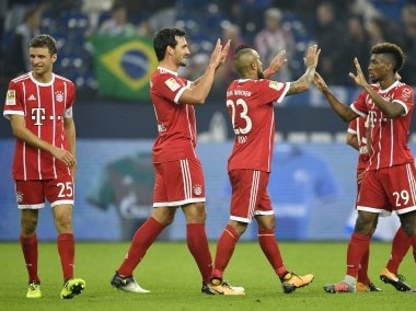 Bundesliga: James Rodriguezs first league goal helps Bayern Munich go top, Augsburg stun RB Leipzig
