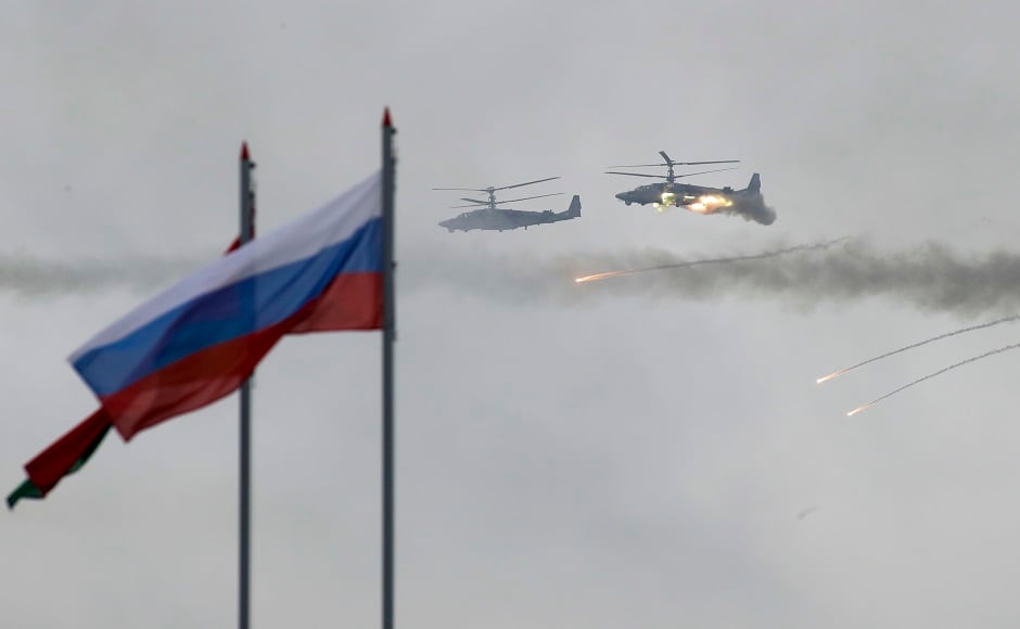 However, Russia has repeatedly denied these allegations and maintained that the exercise was defensive in nature. It also clarified that the exercise does not target a third country or group of countries. AP However, Russia has repeatedly denied these allegations and maintained that the exercise was defensive in nature. It also clarified that the exercise does not target a third country or group of countries. AP